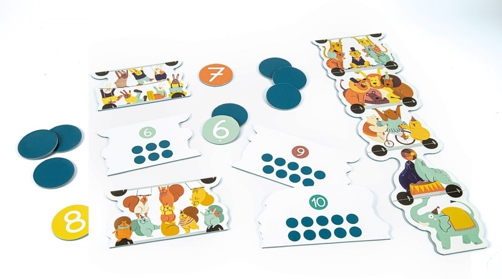 EDUCATIONAL GAME FUN WITH NUMBERS CLEMENTONI 50090 CLEMENTONI